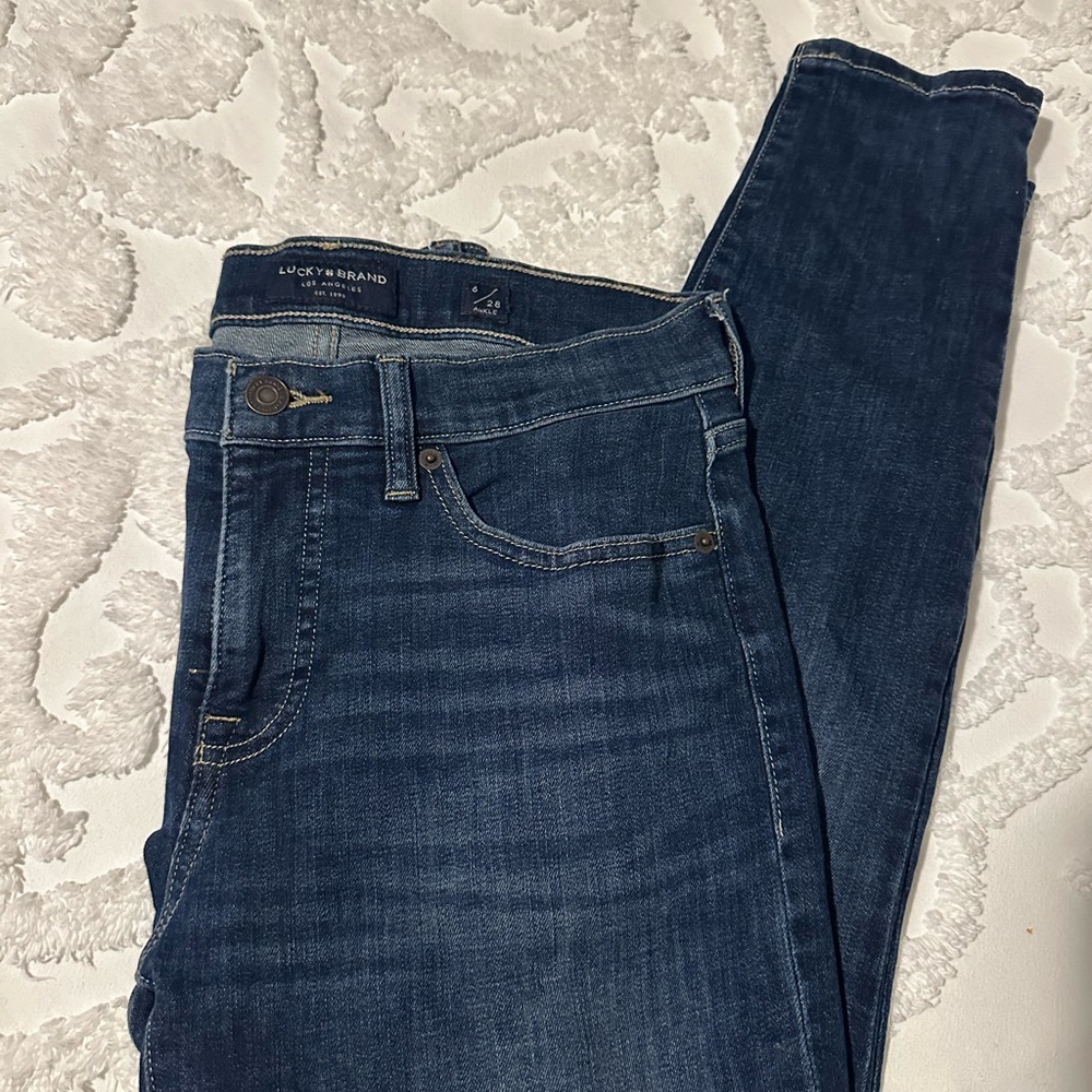 Lucky Brand Blue Skinny Jeans Classic Fit